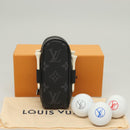 LOUIS VUITTON Monogram Eclipse Set Golf Andrews Bag Charm GI0344 LV Auth 128808M-26