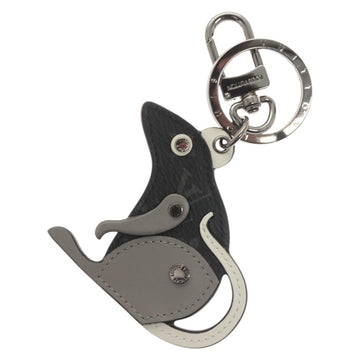 LOUIS VUITTON Monogram Eclipse Porte ClesLV Rat Charm M68835 LV Auth 128809M - 0