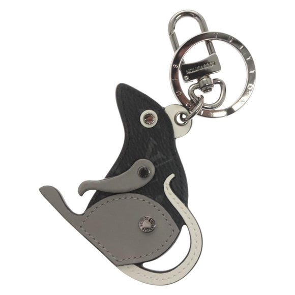 LOUIS VUITTON Monogram Eclipse Porte ClesLV Rat Charm M68835 LV Auth 128809M