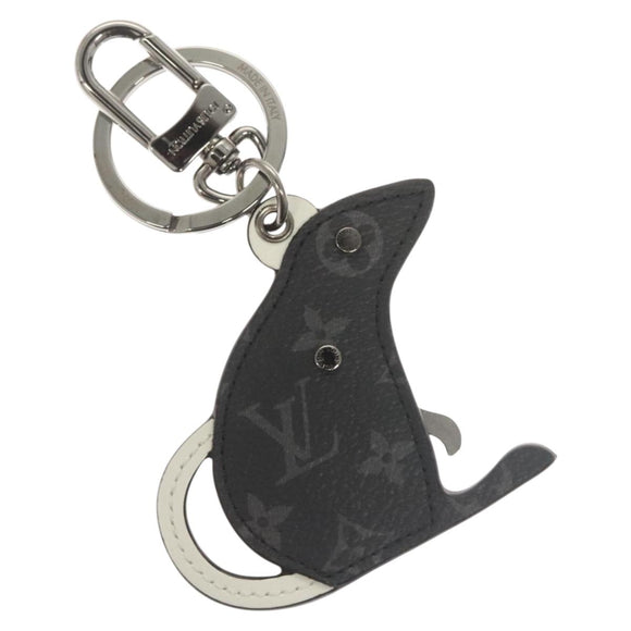 LOUIS VUITTON Monogram Eclipse Porte ClesLV Rat Charm M68835 LV Auth 128809M
