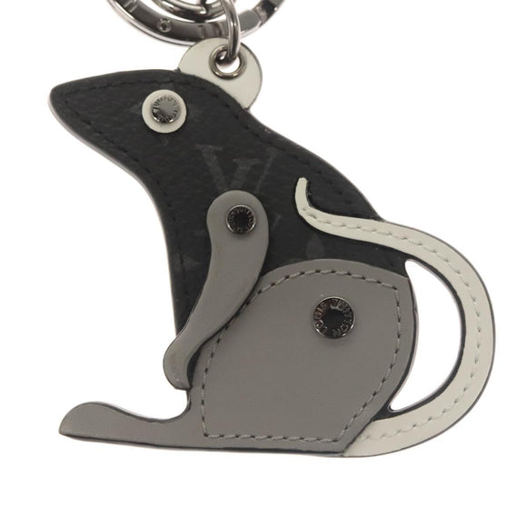 LOUIS VUITTON Monogram Eclipse Porte ClesLV Rat Charm M68835 LV Auth 128809M