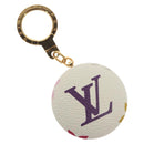 LOUIS VUITTON Monogram Multicolor Astropill Charm White M51911 LV Auth 128811V-1