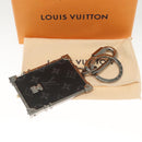 LOUIS VUITTON Monogram Eclipse Porte Cles Mini Trunk Charm M68284 Auth 128814M-8