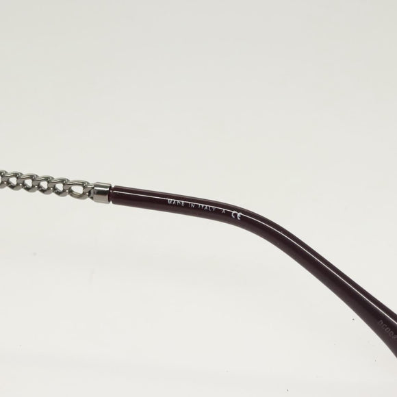 CHANEL Sunglasses metal Purple CC Auth 128816V