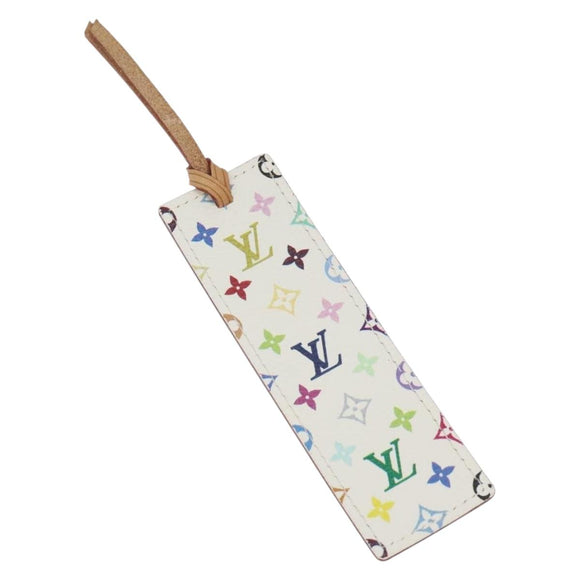 LOUIS VUITTON Monogram Multicolor Mark Page Cadu Bookmark M99196 LV Auth 128817V