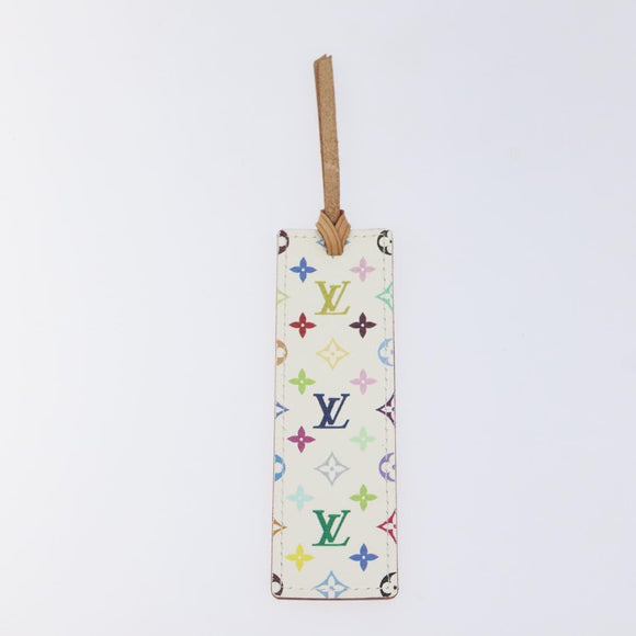 LOUIS VUITTON Monogram Multicolor Mark Page Cadu Bookmark M99196 LV Auth 128817V