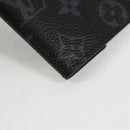 LOUIS VUITTON Monogram Eclipse Porte Cartes On Strap M83155 LV Auth 128825M-16