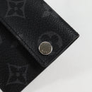 LOUIS VUITTON Monogram Eclipse Porte Cartes On Strap M83155 LV Auth 128825M-9