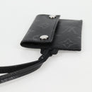 LOUIS VUITTON Monogram Eclipse Porte Cartes On Strap M83155 LV Auth 128825M-6