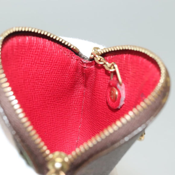 LOUIS VUITTON Monogram Cherry Porte Monnaie Ron Coin Purse M95043 Auth 128828