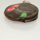 LOUIS VUITTON Monogram Cherry Porte Monnaie Ron Coin Purse M95043 Auth 128828-3