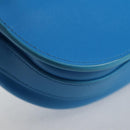 Christian Dior Bobby East West Shoulder Bag Leather Blue Gold Auth 128851M-17