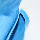 Christian Dior Bobby East West Shoulder Bag Leather Blue Gold Auth 128851M-20