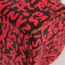 LOUIS VUITTON Monogram Graffiti Speedy 30 Hand Bag Pink M93704 LV Auth 128854V-14