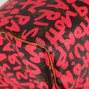 LOUIS VUITTON Monogram Graffiti Speedy 30 Hand Bag Pink M93704 LV Auth 128854SAV-15