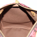 LOUIS VUITTON Monogram Graffiti Speedy 30 Hand Bag Pink M93704 LV Auth 128854SAV-20