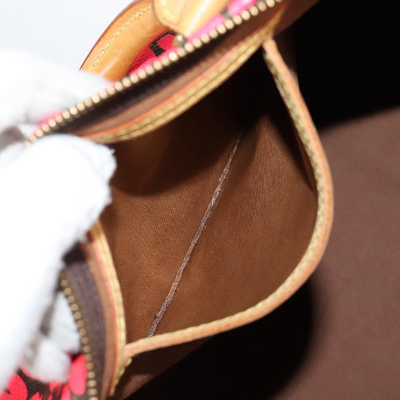 LOUIS VUITTON Monogram Graffiti Speedy 30 Hand Bag Pink M93704 LV Auth 128854V