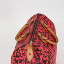LOUIS VUITTON Monogram Graffiti Speedy 30 Hand Bag Pink M93704 LV Auth 128854V-6