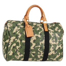 LOUIS VUITTON Monogram Camouflage Takashi Murakami Speedy 35 M95773 Auth 128855V-1