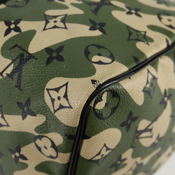 LOUIS VUITTON Monogram Camouflage Takashi Murakami Speedy 35 M95773 Auth 128855V