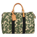 LOUIS VUITTON Monogram Camouflage Takashi Murakami Speedy 35 M95773 Auth 128855V-13