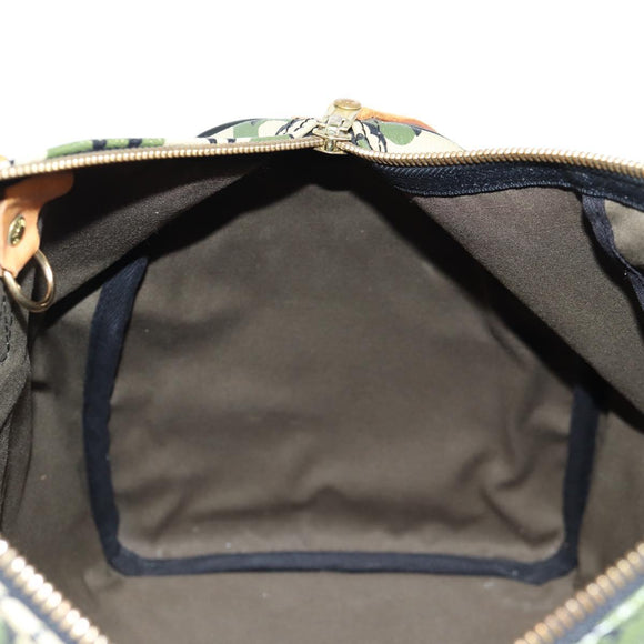 LOUIS VUITTON Monogram Camouflage Takashi Murakami Speedy 35 M95773 Auth 128855V