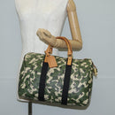 LOUIS VUITTON Monogram Camouflage Takashi Murakami Speedy 35 M95773 Auth 128855V-25