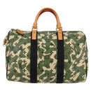 LOUIS VUITTON Monogram Camouflage Takashi Murakami Speedy 35 M95773 Auth 128855V-2