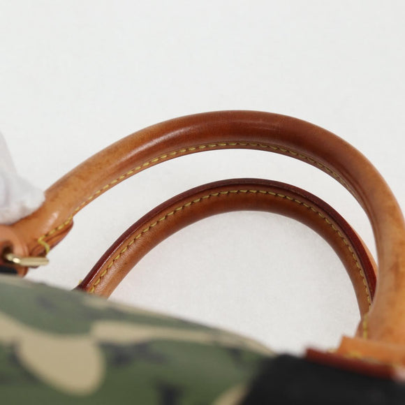 LOUIS VUITTON Monogram Camouflage Takashi Murakami Speedy 35 M95773 Auth 128855V