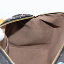 LOUIS VUITTON Monogram Multicolor Speedy 30 Hand Bag Black M92642 Auth 128856V-23