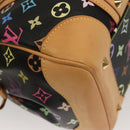 LOUIS VUITTON Monogram Multicolor Courtney MM Tas 2-weg Zwart M45642 Auth 128857-16