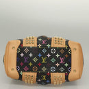 LOUIS VUITTON Monogram Multicolor Courtney MM Bag 2way Black M45642 Auth 128857-5