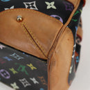 LOUIS VUITTON Monogram Multicolor Claudia Hand Bag Black M40194 LV Auth 128859V-11