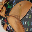 LOUIS VUITTON Monogram Multicolor Claudia Hand Bag Black M40194 LV Auth 128859V-12