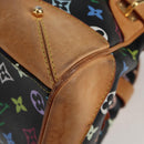 LOUIS VUITTON Monogram Multicolor Claudia Hand Bag Black M40194 LV Auth 128859V-13