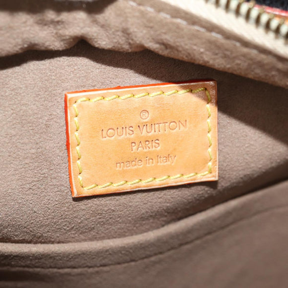 LOUIS VUITTON Monogram Multicolor Claudia Hand Bag Black M40194 LV Auth 128859V