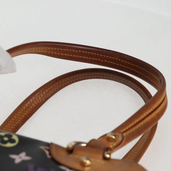 LOUIS VUITTON Monogram Multicolor Claudia Hand Bag Black M40194 LV Auth 128859V