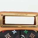 LOUIS VUITTON Monogram Multicolor Judy MM Bag 2Way Black M40256 LV Auth 128862V-17