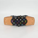 LOUIS VUITTON Monogram Multicolor Judy MM Bag 2Way Black M40256 LV Auth 128862V-5