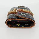 LOUIS VUITTON Multicolor Pochette Courtney Clutch Bag Black M45640 Auth 128863V-4