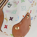 LOUIS VUITTON Monogram Multicolor Judy PM Shoulder Bag White M40257 Auth 128867V-9