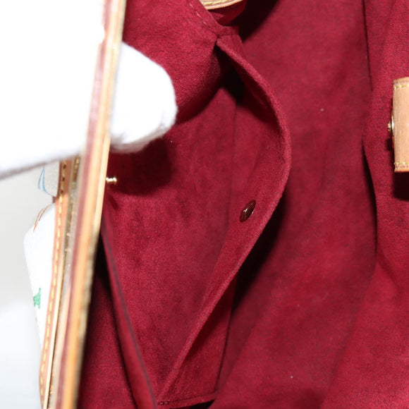 LOUIS VUITTON Monogram Multicolor Judy PM Shoulder Bag White M40257 Auth 128867V