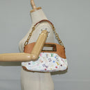 LOUIS VUITTON Monogram Multicolor Judy PM Shoulder Bag White M40257 Auth 128867V-21