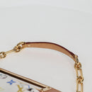 LOUIS VUITTON Monogram Multicolor Judy PM Shoulder Bag White M40257 Auth 128867V-8