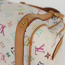 LOUIS VUITTON Monogram Multicolor Priscilla Hand Bag White M40096 Auth 128869V-16