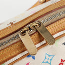 LOUIS VUITTON Monogram Multicolor Priscilla Hand Bag White M40096 Auth 128869V-10