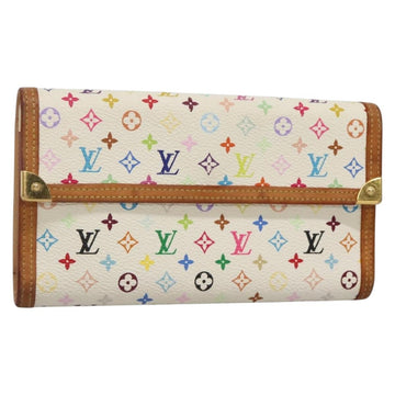 LOUIS VUITTON Multicolor Porte Tresor International Wallet M92659 Auth 128876V