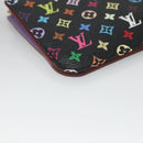 LOUIS VUITTON Monogram Pochette Cles NM Coin Purse Black M60279 Auth 128878SAV-14
