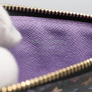 LOUIS VUITTON Monogram Pochette Cles NM Coin Purse Black M60279 Auth 128878SAV-17