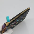 LOUIS VUITTON Monogram Pochette Cles NM Coin Purse Black M60279 Auth 128878SAV-5